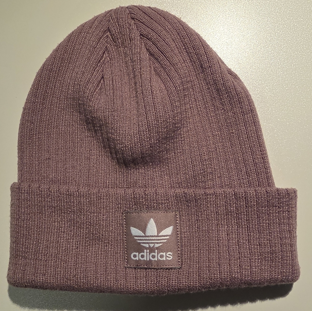 Adidas Purple Beanie Hat